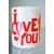 Kubek I Love You z misiem
